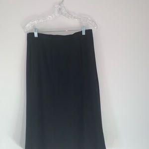 Basler Black A-line Skirt